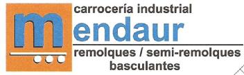 CARROCERIA INDISTRIAL MENDAUR REMOLQUES SEMI-REMOLQUES BASCULANTES