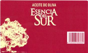 ACEITE DE OLIVA ESENCIA DEL SUR