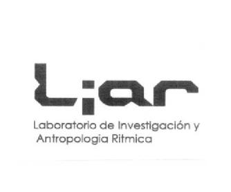 LIAR LABORATORIO DE INVESTIGACION ANTROPOLOGIA RITMICA