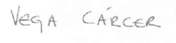 VEGA CARCER