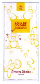 AGUA DE COLONIA PARA NIÑOS ALVAREZ GOMEZ MADRID