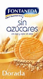 FONTANEDA QUE BUENAS SON SIN AZUCARES CON TRIGO Y COPOS DE AVENA DORADA