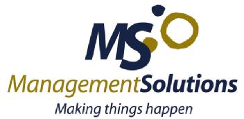 MS MANAGEMENT SOLUTIONS MAKING THINGS HAPPEN