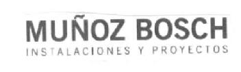 MUÑOZ BOSCH INSTALACIONES Y PROYECTOS