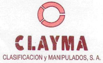 CLASIFICACION Y MANIPULADOS CLAYMA, S.A