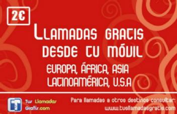 2 E LLAMADAS GRATIS DESDE TU MOVIL EUROPA, AFRICA, ASIA, LATINOAMERICA, U.S.A. TUS LLAMADAS GRATIS.COM