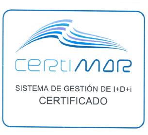 CERTIMAR SISTEMA DE GESTION DE I+D+I CERTIFICADO