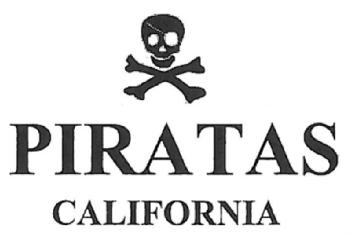 PIRATAS CALIFORNIA