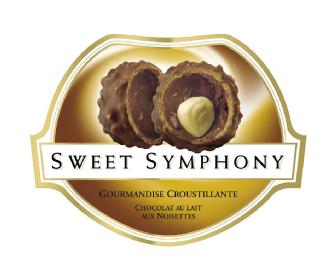 SWEET SYMPHONY GOURMANDISE GROUSTILLANTE CHOCOLAT AU LAIT AUX NOISETTES