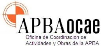 APBAOCAE OFICINA DE COORDINACION DE ACTIVIDADES Y OBRAS DE LA APBA