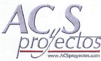 ACS PROYECTOS WWW.ACSPROYECTOS.COM