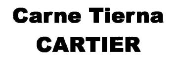 CARNE TIERNA CARTIER