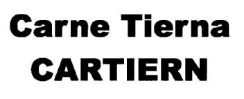 CARNE TIERNA CARTIERN