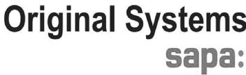 SAPA ORIGINAL SYSTEMS