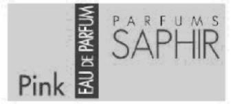 PINK EAU DE PARFUM PARFUMS SAPHIR