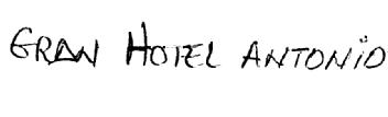 GRAN HOTEL ANTONIO