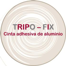 TRIPO-FIX CINTA ADHESIVA DE ALUMINIO