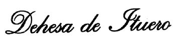 DEHESA DE ITUERO