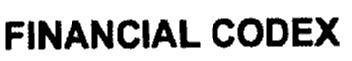 FINANCIAL CODEX