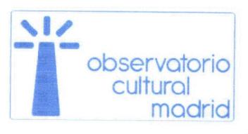 OBSERVATORIO CULTURAL MADRID