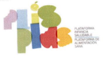 PLIS PLAS PLATAFORMA INFANCIA SALUDABLES PLATAFORMA DE ALIMENTACION SANA
