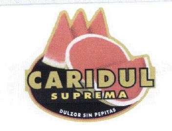 CARIDUL SUPREMA DULZOR SIN PEPITAS