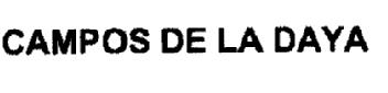 CAMPOS DE LA DAYA