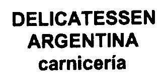 DELICATESSEN ARGENTINA CARNICERIA
