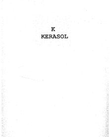 K KERASOL