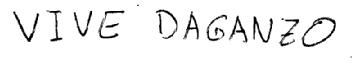 VIVE DAGANZO