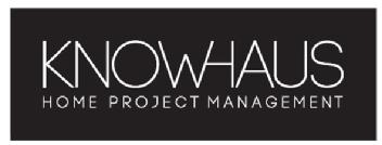 KNOWHAUS HOME PROJECT MANAGEMENT