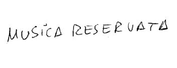 MUSICA RESERVATA