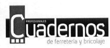 CUADERNOS PROFESIONALES DE FERRETERIA Y BRICOLAJE