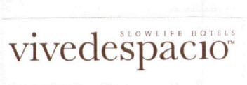 SLOWLIFE HOTELS VIVEDESPACIO TM
