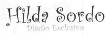 HILDA SORDO DISEÑO EXCLUSIVO
