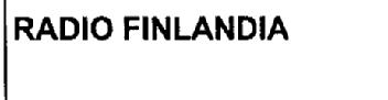 RADIO FINLANDIA