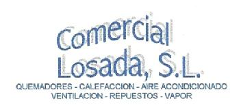 COMERCIAL LOSADA S.L. QUEMADORES- CALEFACCION- AIRE ACONDICIONADO- VENTILACION- REPUESTOS-VAPOR
