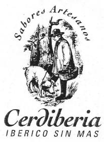 CERDIBERIA SABORES ARTESANOS IBERICO SIN MAS