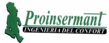 PROINSERMANT INGENIERIA DEL CONFORT