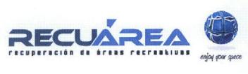 RECUAREA RECUPERACION DE AREAS RECREATIVAS ENJOY YOUR SPACE