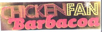 CHICKEN FAN BARBACOA