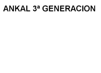 ANKAL 3 GENERACION