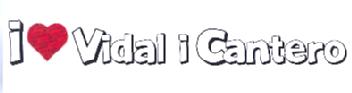 I LOVE VIDAL I CANTERO
