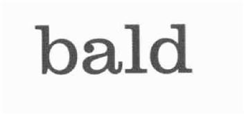 BALD