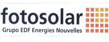 FOTOSOLAR GRUPO EDF ENERGIES NOUVELLES