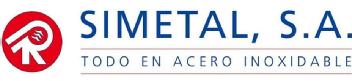 R SIMETAL S.A TODO EN ACERO INOXIDABLE