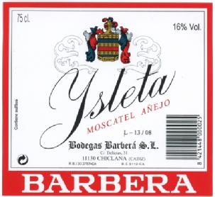YSLETA BARBERA