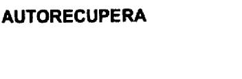AUTORECUPERA