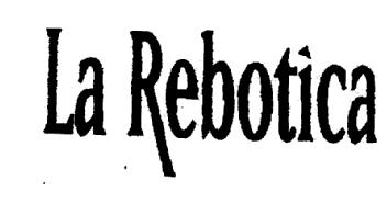 LA REBOTICA