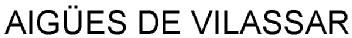 AIGUES DE VILASSAR